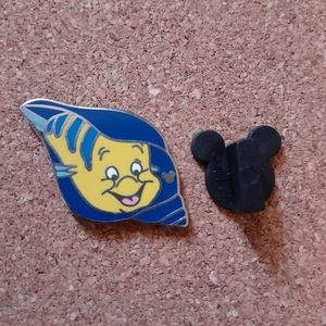 Disney | Flounder in Shell Pin